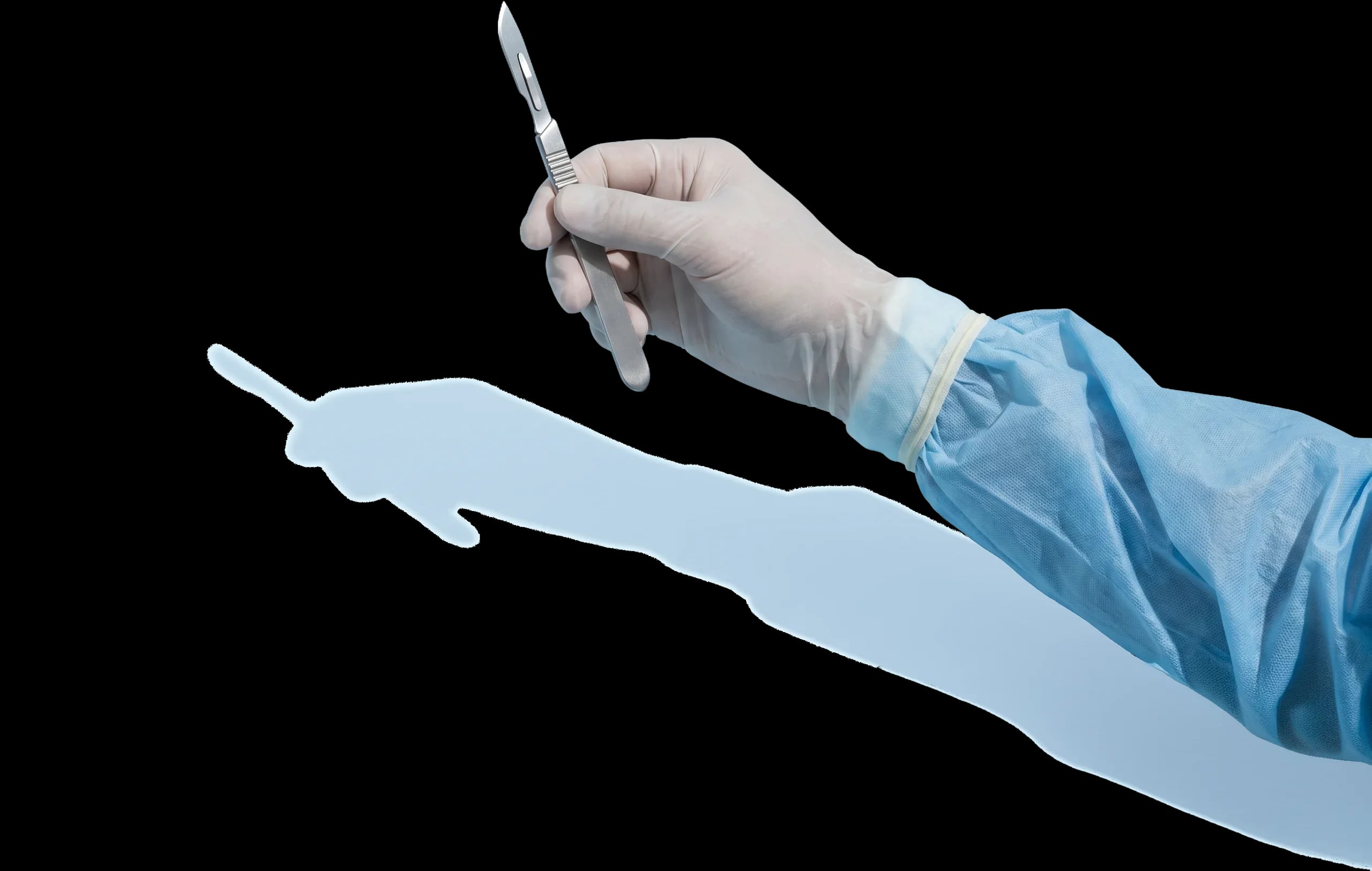 Caesarean section training instrument
